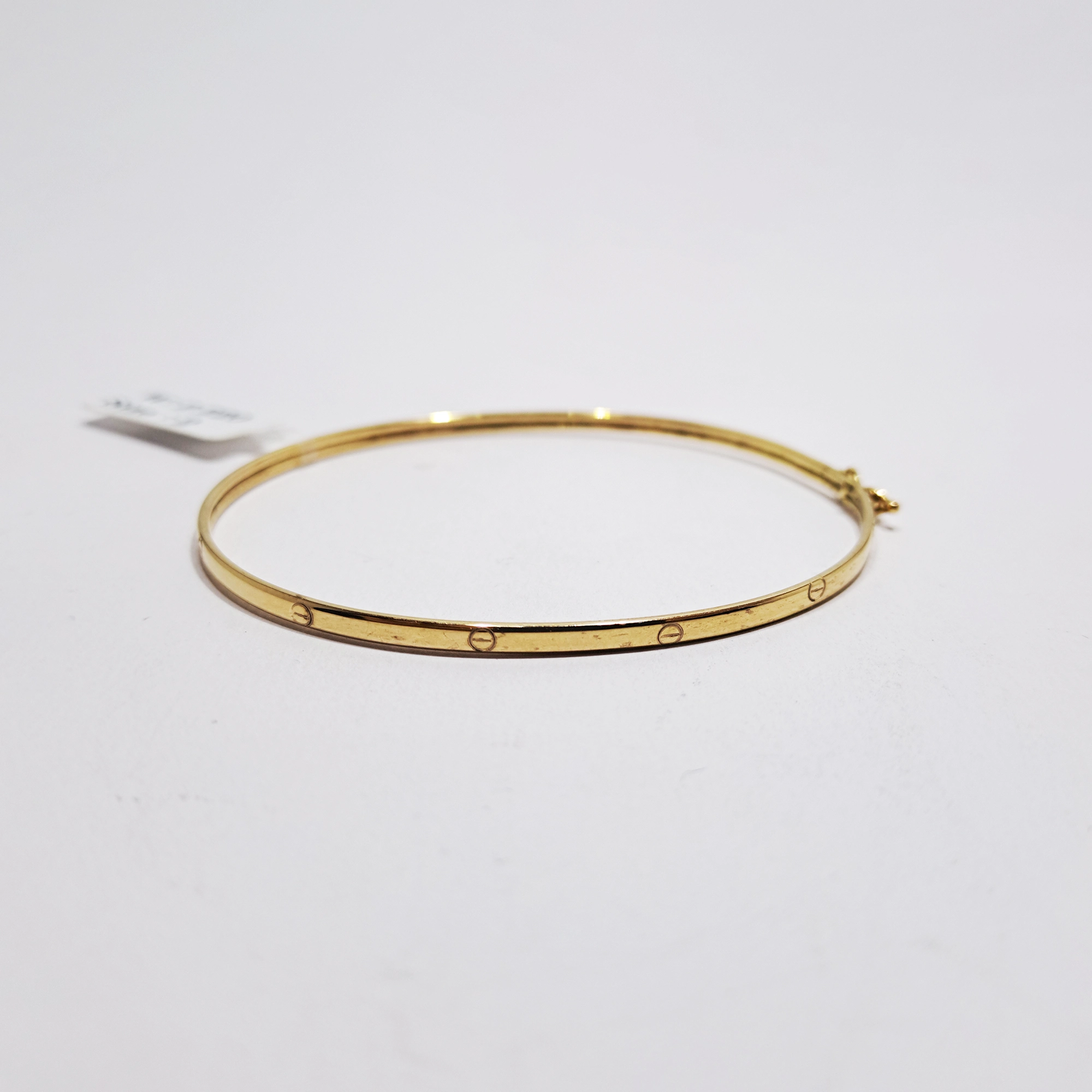 النگو طلا لاو کارتیه تین طلایی النگو طلا لاو کارتیه تین طلایی