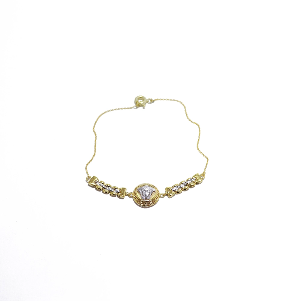 دستبند طلا مدل ورساچه طرح امید