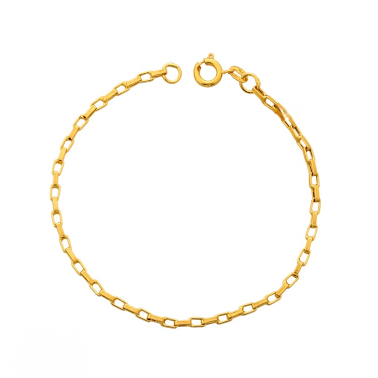 دستبند طلا دیپلمات طرح کلاسیک