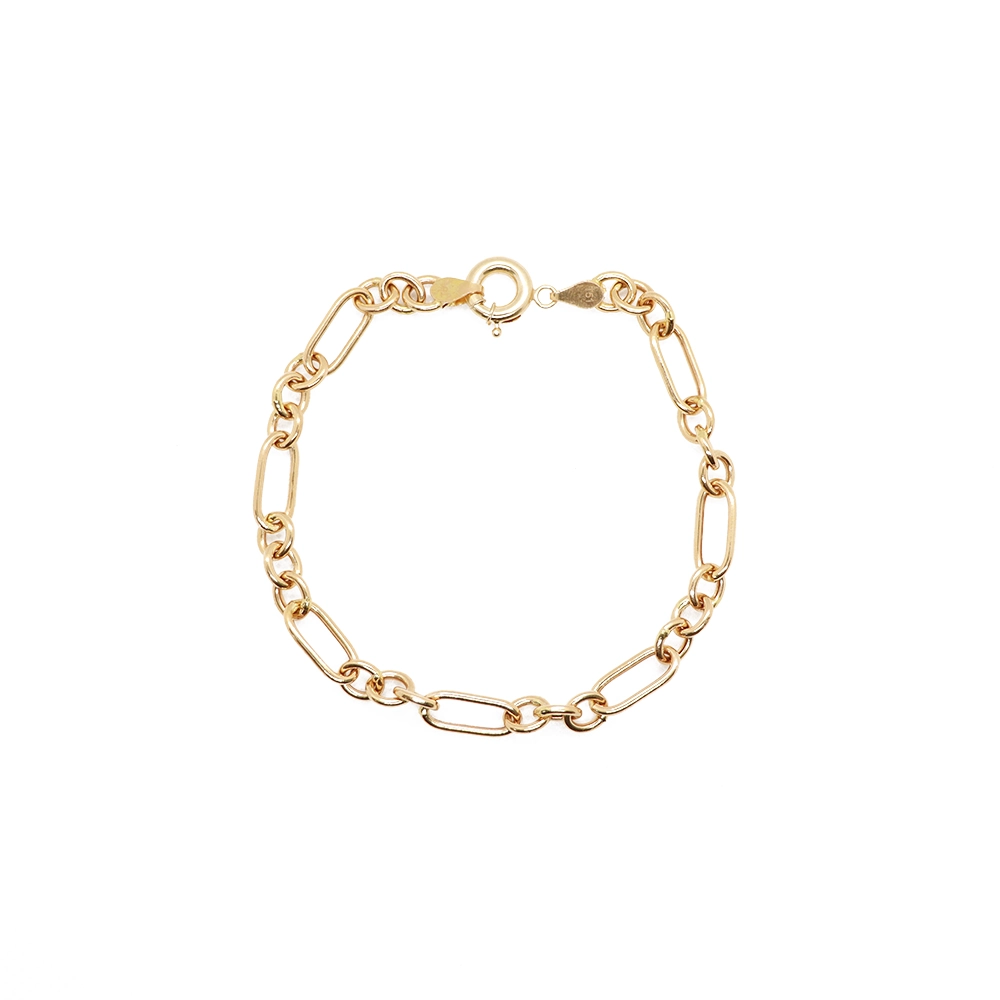 دستبند طلا زنجیری طرح چمال