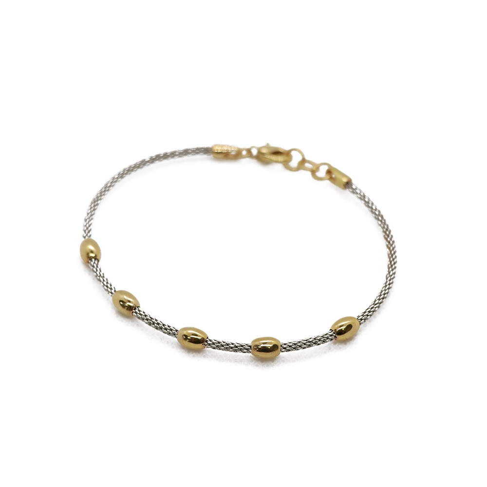 دستبند طلا سری فرد طرح کاوه