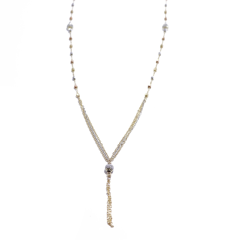 گردنبند طلای ال برنادو نسیم طرح 2