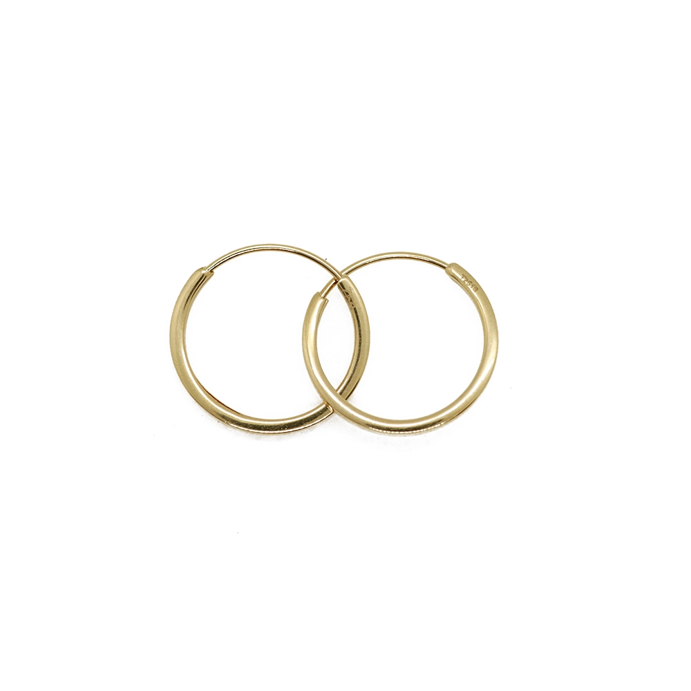 گوشواره طلا سری آلیا طرح دایره