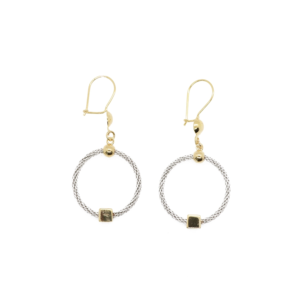 گوشواره طلا سری فرد طرح سکند