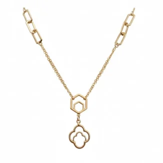 گردنبند طلا سری فشن